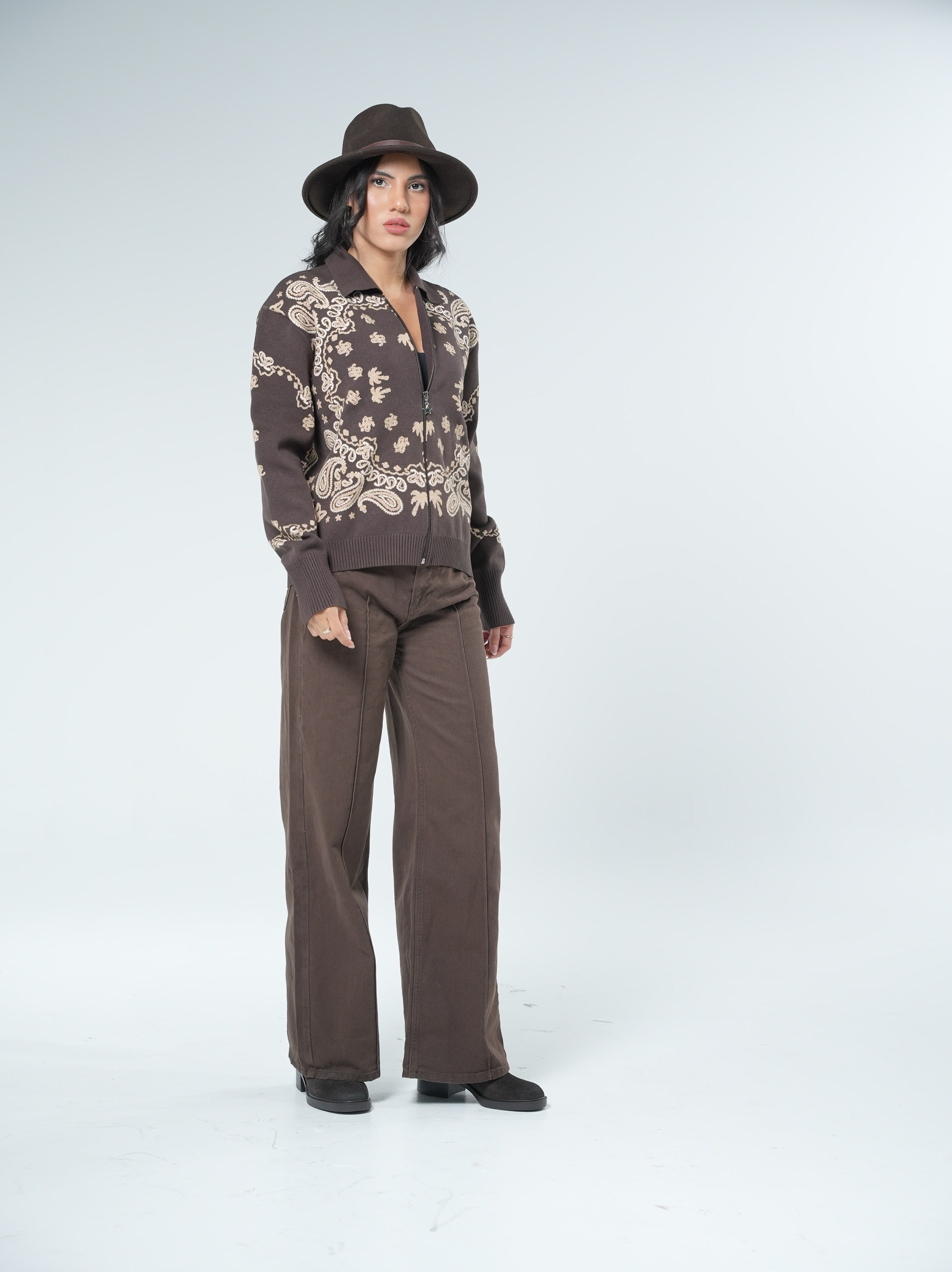 The Caprica Zip-Up Cardigan